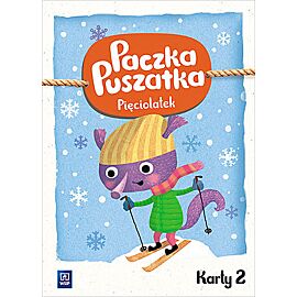 Paczka Puszatka. Karty pracy pięciolatek część 2 roczne przygotowanie przedszkolne