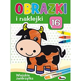 Wiejskie zwierzęta. Obrazki i naklejki