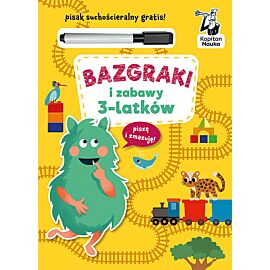 Bazgraki i zabawy 3-latków