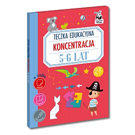 Teczka edukacyjna. Koncentracja. 5-6 lat. Kapitan Nauka