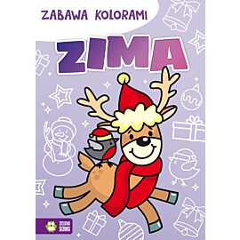 Zabawa kolorami. Zima