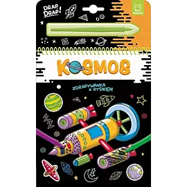Kosmos. Zdrapywanka z rysikiem