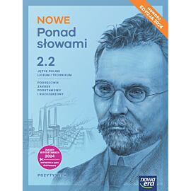 Nowa Ponad słowami Język polski podręcznik 2 liceum i technikum zakres podstawowy i rozszerzony część 2 EDYCJA 2025