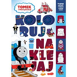 Tomek i przyjaciele. Koloruj i naklejaj