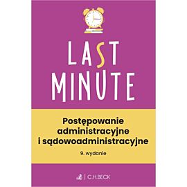Postępowanie administracyjne i sądowoadministracyjne + testy online wyd. 9