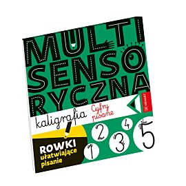 Multisensoryczna kaligrafia. Cyfry pisane