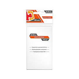 Koszulki na karty Rebel (45x68 mm) "Mini European", 100 sztuk