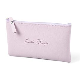 Piórnik saszetka Little things old pink