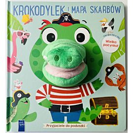 Krokodylek i mapa skarbów. Przyjaciele do poduszki