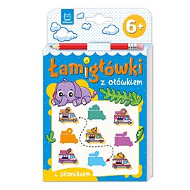 Łamigłówki z ołówkiem i słonikiem. Od 6 lat