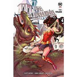 Liga Sprawiedliwości - 01 - Totalność (okładka Wonder Woman Kraków)