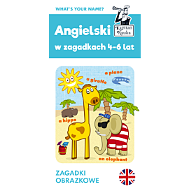 Angielski 4-6 lat. Zagadki obrazkowe. Kapitan Nauka