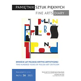 Pamiętnik Sztuk Pięknych, t. 16/2021