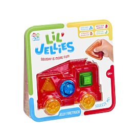 Lil Jellies Jelly Fire Truck Miękki Wóz Strażacki sorter