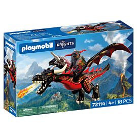 Playmobil Czarny smok 72114