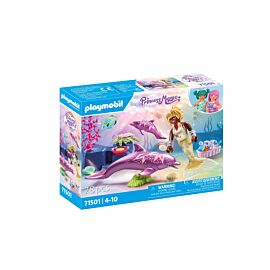 Playmobil Syrenka z delfinami 71501
