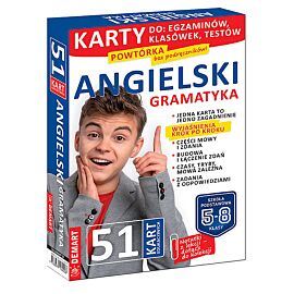 Język angielski Gramatyka Karty edukacyjne