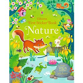 First Sticker Book. Nature wer. angielska