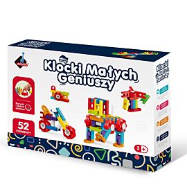 Klocki małych geniuszy Drabinki 52 elementy