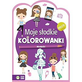 Moje słodkie kolorowanki. Modelki