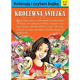 Koloruję i czytam bajkę - Królewna Śnieżka