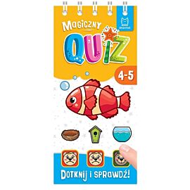 Magiczny quiz z rybką. Dotknij i sprawdź, od 4 lat