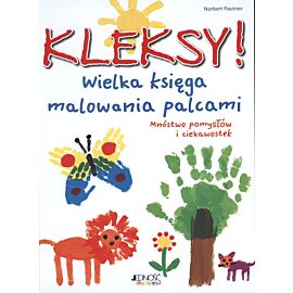Kleksy wielka księga malowania palcami