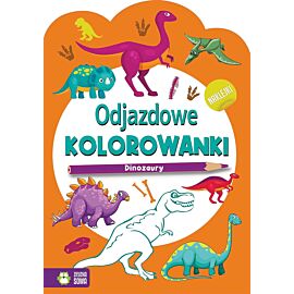 Odjazdowe kolorowanki. Dinozaury