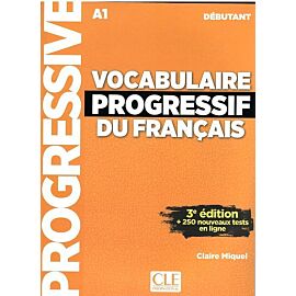 Vocabulaire progressif du Francais niveau debut A1 3ed