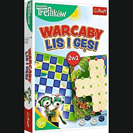 Warcaby Lis i Gęsi Rodzina Treflików
