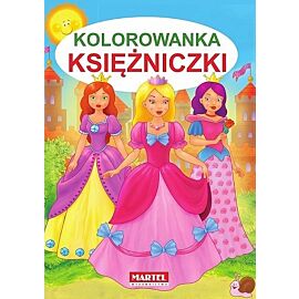 Księżniczki kolorowanka