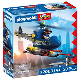 Playmobil Policyjny helikopter z radarem 72080