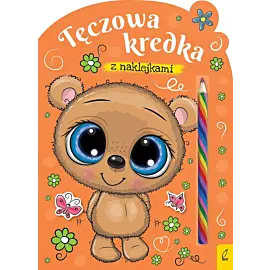 Tęczowa kredka. Miś