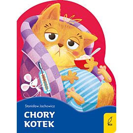 Chory kotek. Wykrojnik