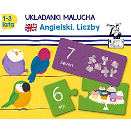 Układanki malucha Angielski Liczby