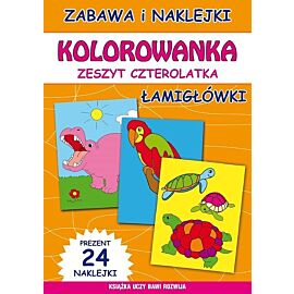 Kolorowanka Zeszyt czterolatka