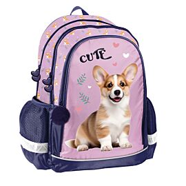 Plecak 3-komorowy Cute Corgi PP26CG-081