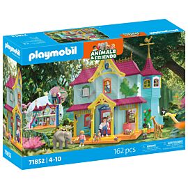 Playmobil Kolorowa willa dla zwierząt 71852
