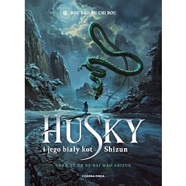 Husky i jego biały kot Shizun