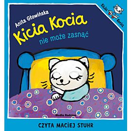 Kicia Kocia nie może zasnąć (audiobook MP3)