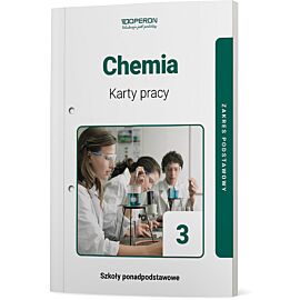 Chemia karty pracy ucznia 3 liceum i technikum zakres podstawowy