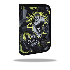 Piórnik jednoklapkowy bez wyposażenia Coolpack Clipper Dinopark