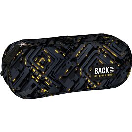 Piórnik owalny Backup Cyber Grid PB8A65