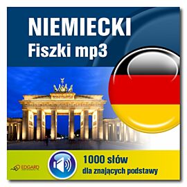 Niemiecki Fiszki mp3 1000 słówek dla znających podstawy (audiobook MP3)