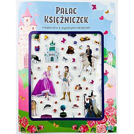 Pałac księżniczek. Książeczka z wypukłymi naklejkami