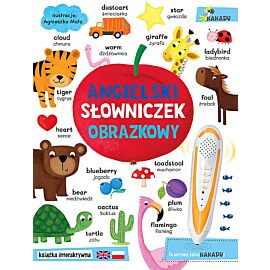 Angielski słowniczek obrazkowy. Książka interaktywna