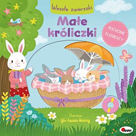 Małe króliczki. Wesołe zwierzaki