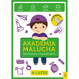 Akademia Malucha. Elementarz z ćwiczeniami 4-latek