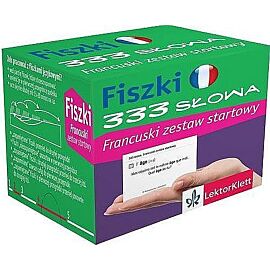 Fiszki 333 słowa francuski zestaw startowy pons w. 1
