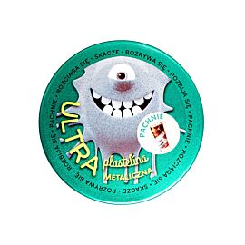 Ultraplastelina pachnąca srebrna metaliczna+zapach coli EP04328